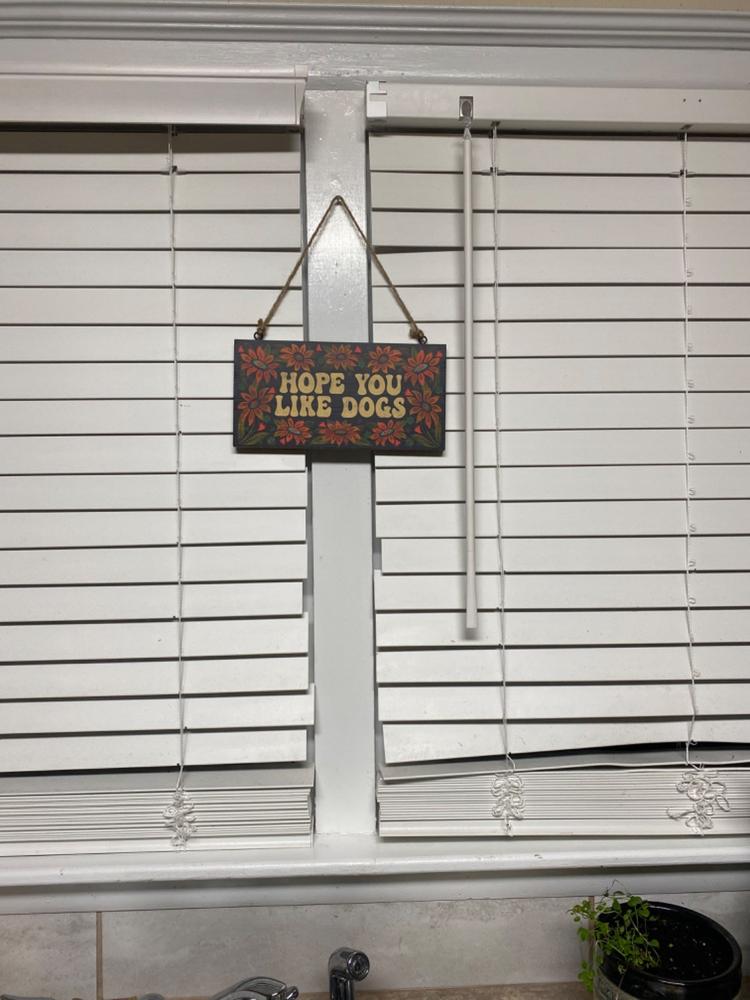 Porch Sign, 10" x 5" - Like Dogs - Customer Photo From Sarah Agustin