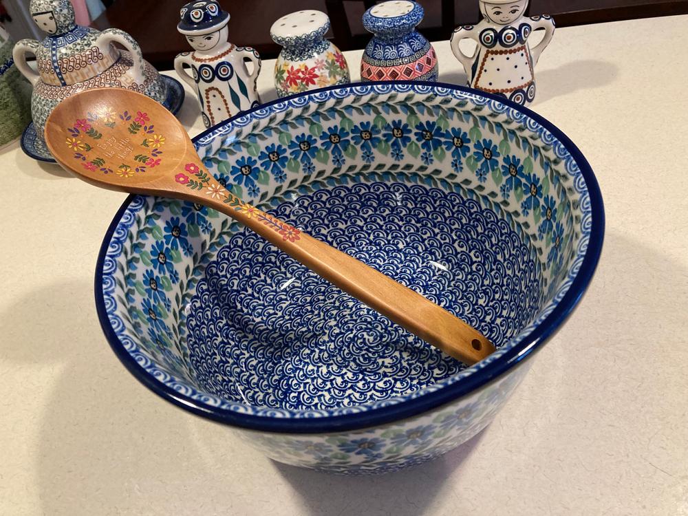 Cutest Wooden Spoon Ever - Folk Flower - Customer Photo From Lindsey