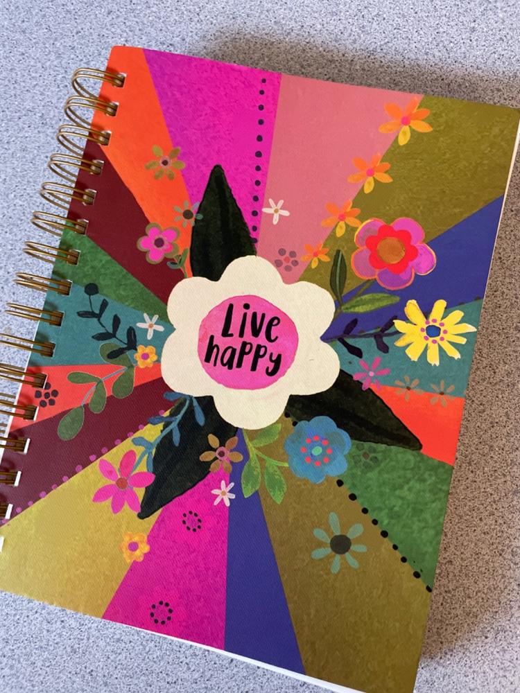 Daily To-Do List Planner - Live Happy - Customer Photo From Megan Geiger