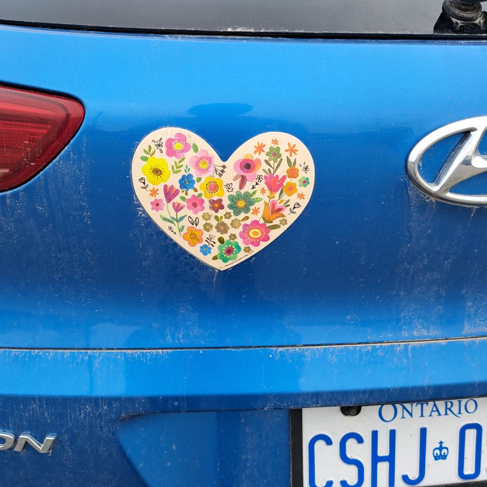 Car Magnet - Heart - Customer Photo From Jennifer Bailey