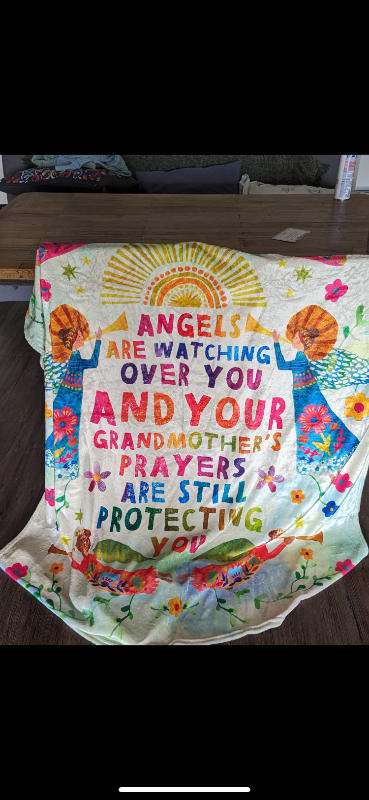 Cozy Throw Blanket - Grandma