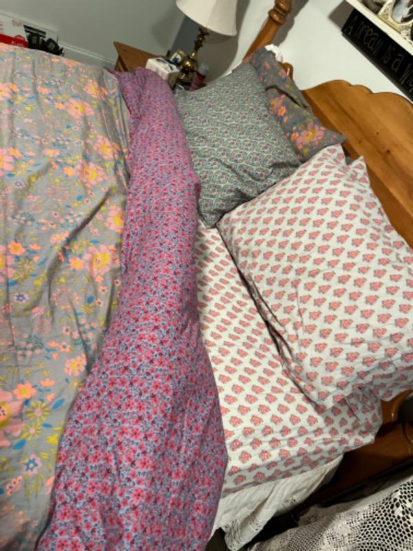 Mix & Match Soft Cotton Pillowcase, Single - Grey Lula - Customer Photo From Sheila Taylor