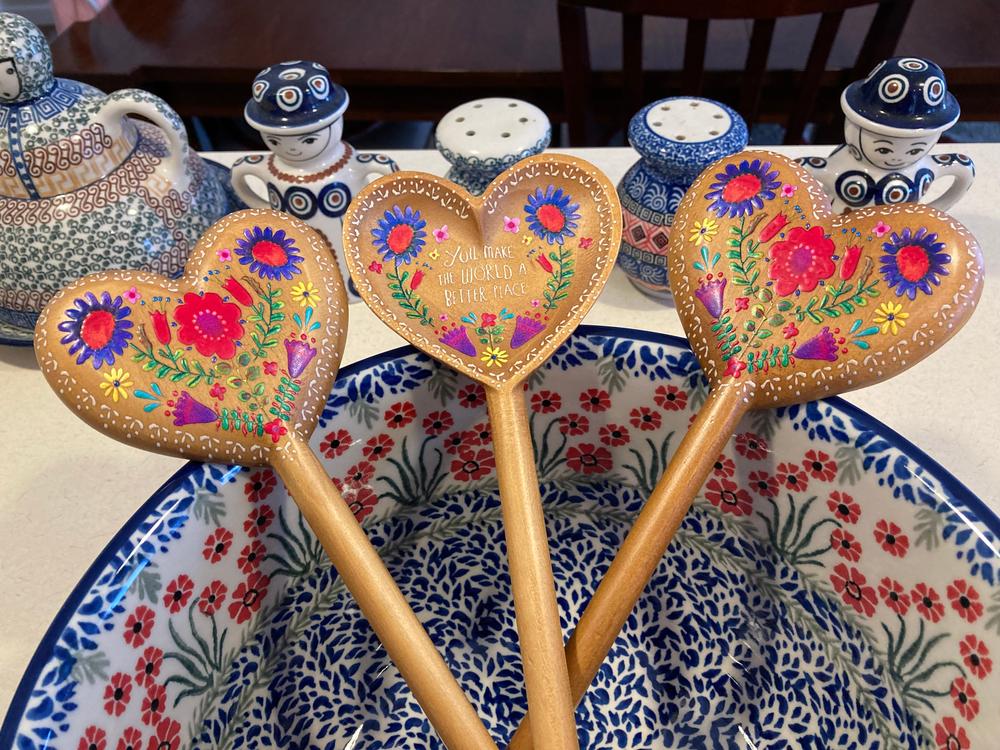 Cutest Wooden Spoon Ever - World Better - Customer Photo From Lindsey