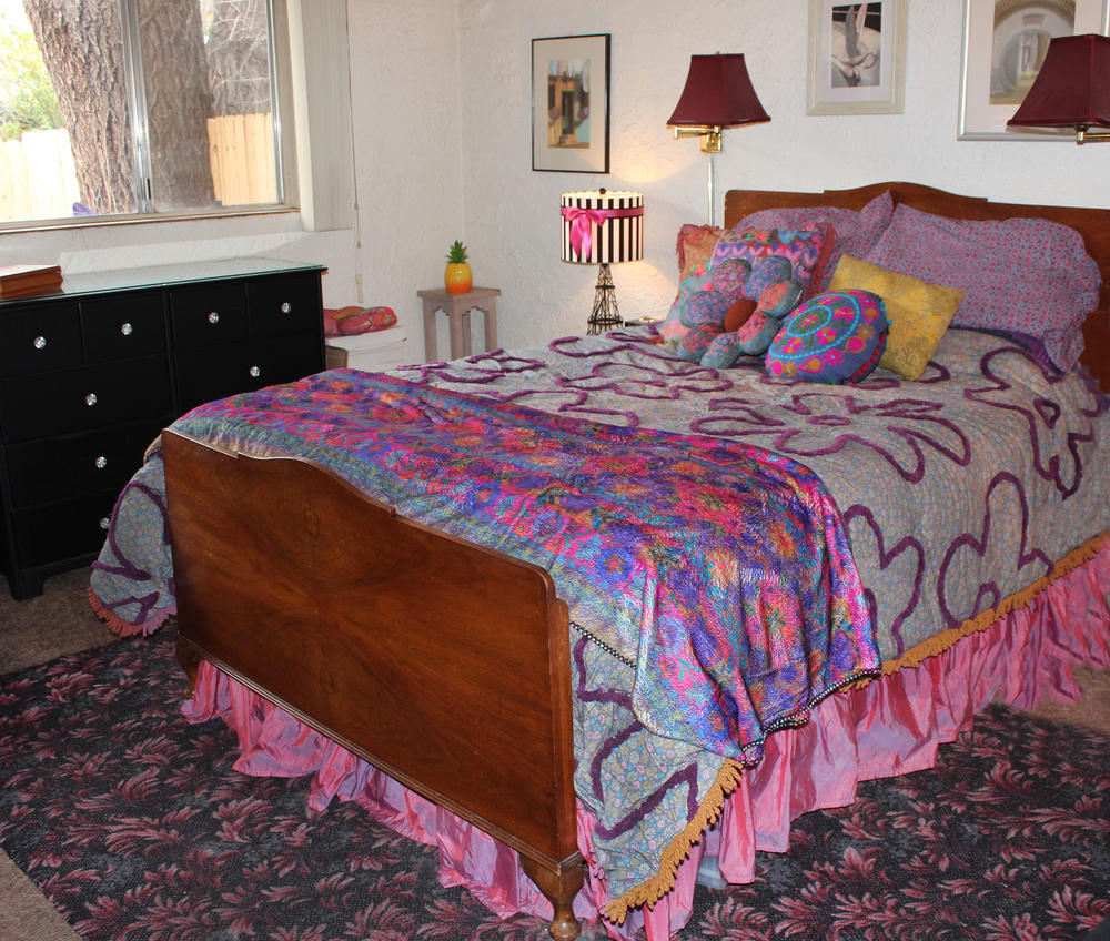 Boho Tufted Reversible Bed Cover - Calico - Customer Photo From Debra Donovan