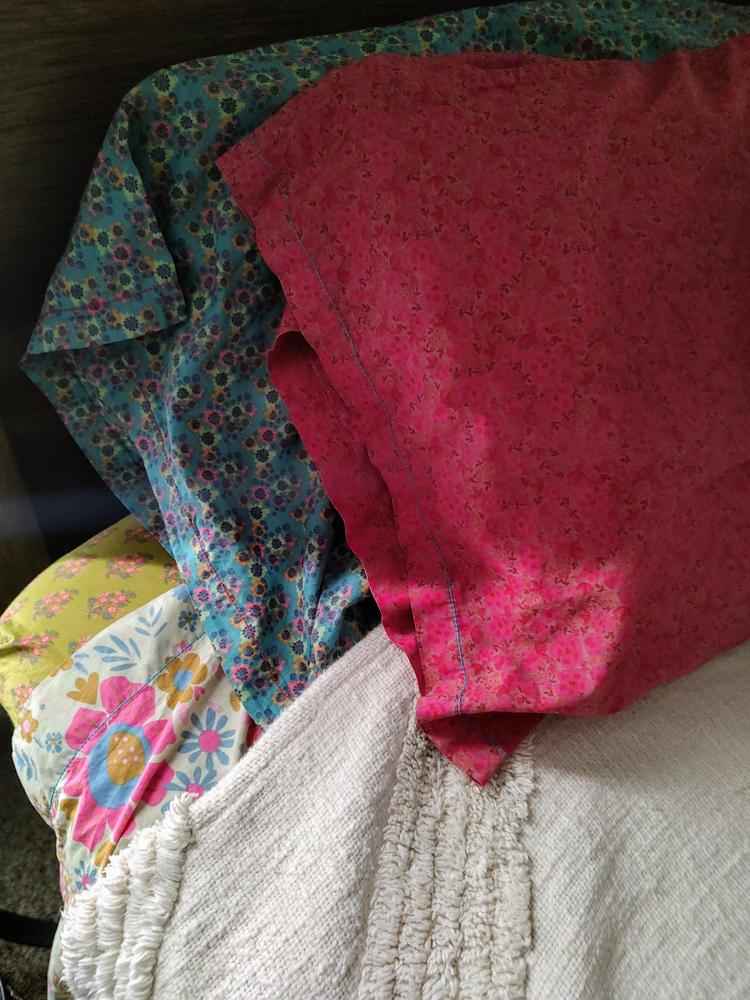 Mix & Match Soft Cotton Fitted Sheet - Sage Lula - Customer Photo From Ilona 