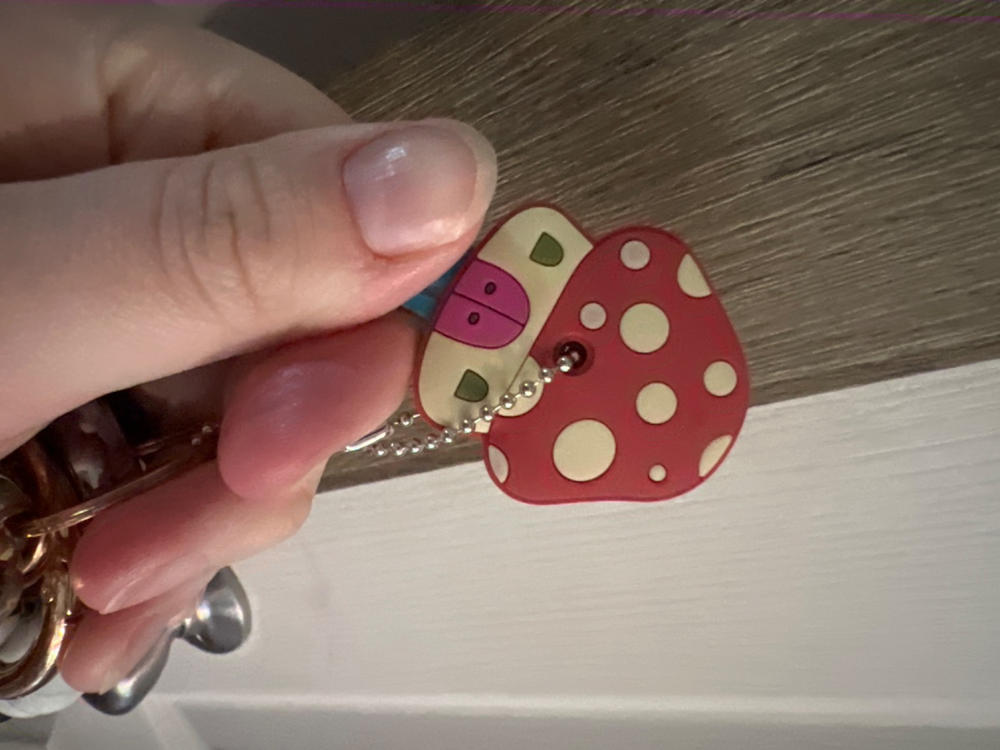 House Key Cap - Mushroom - Customer Photo From Bethany Allen