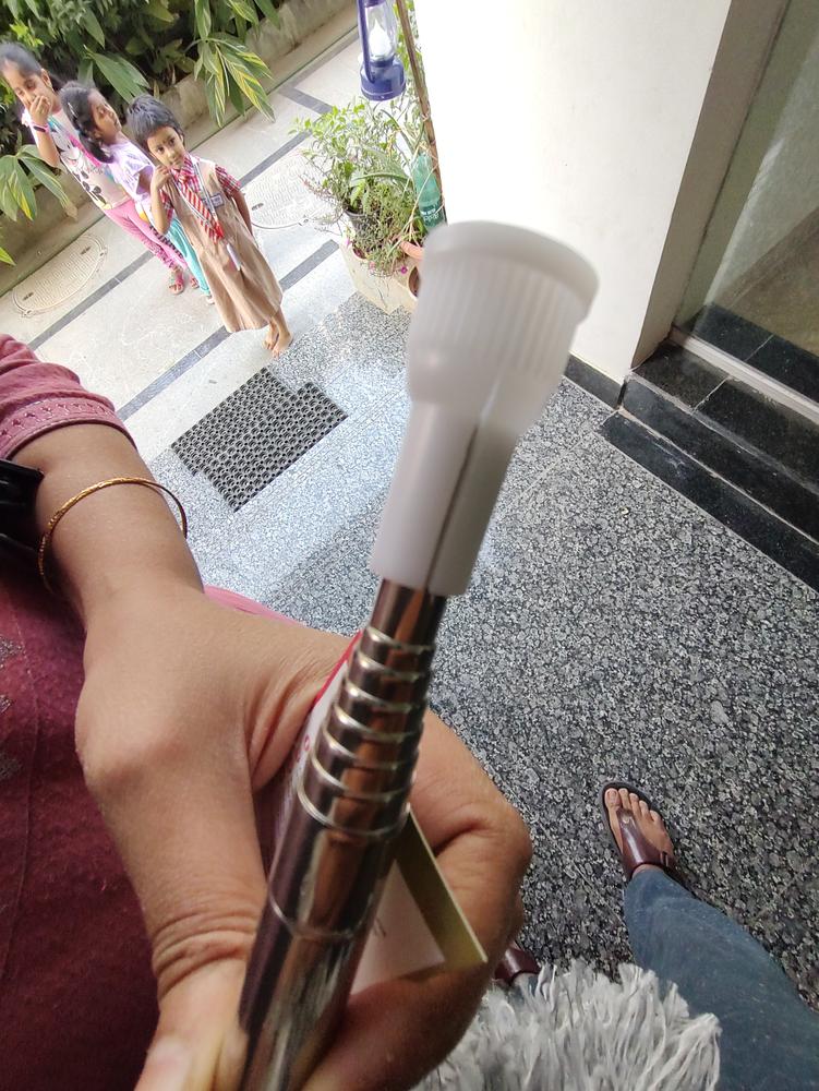 Microfibre Multipurpose Duster - Bendable, Washable and Extendable upto 100 inches - Customer Photo From Vijay 