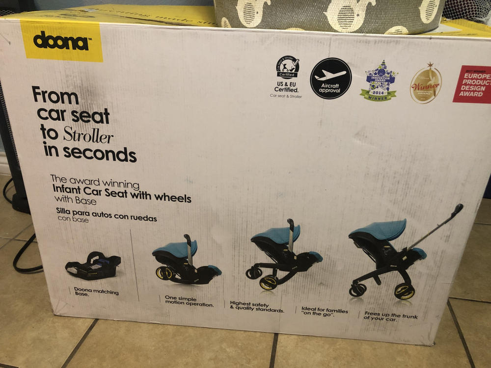 Doona Infant Car Seat and Stroller - Customer Photo From K