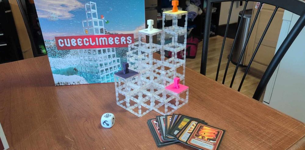 CubeClimbers - Board Game - Customer Photo From Kevin Gagnon