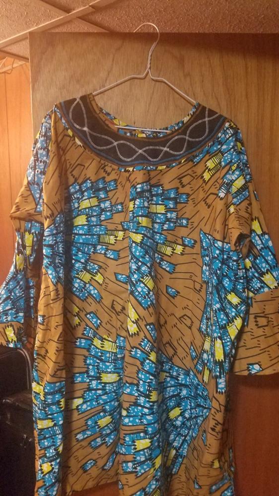African Print (90131-4) - Customer Photo From May Earl