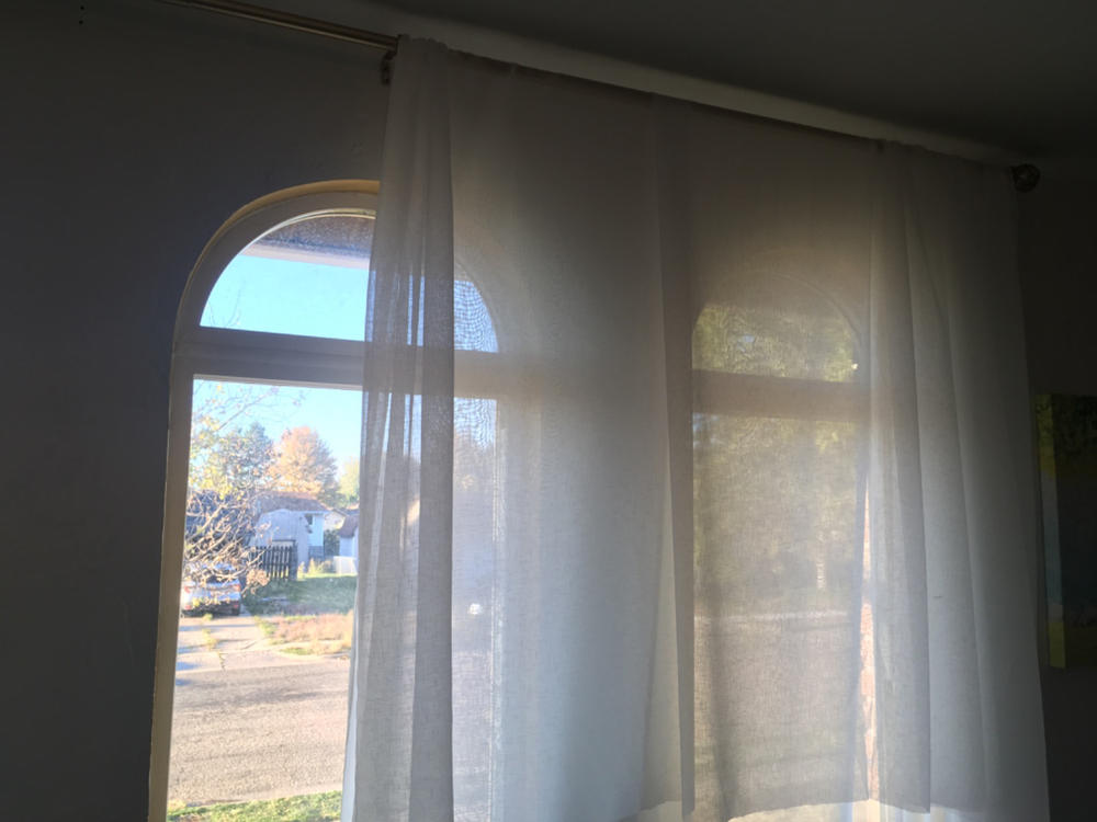 Sheer Voile Gasa (118 Inch) - Customer Photo From Mikaela Watson