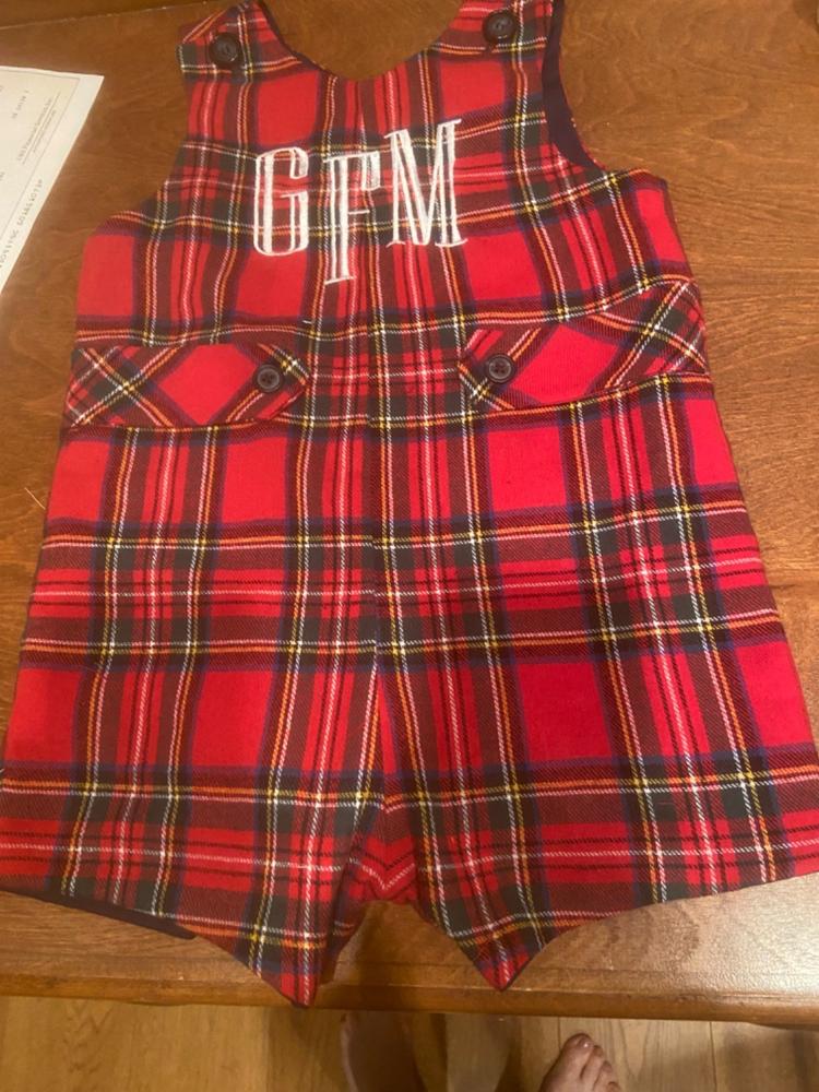 Red Plaid Cotton Flannel - Customer Photo From Margaret Mooring