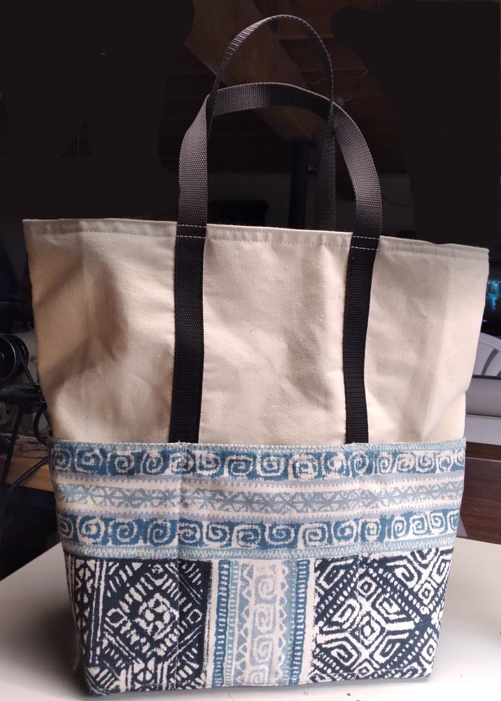 #10 Natural Cotton Duck Canvas (15 oz) - Customer Photo From Theresa Ben