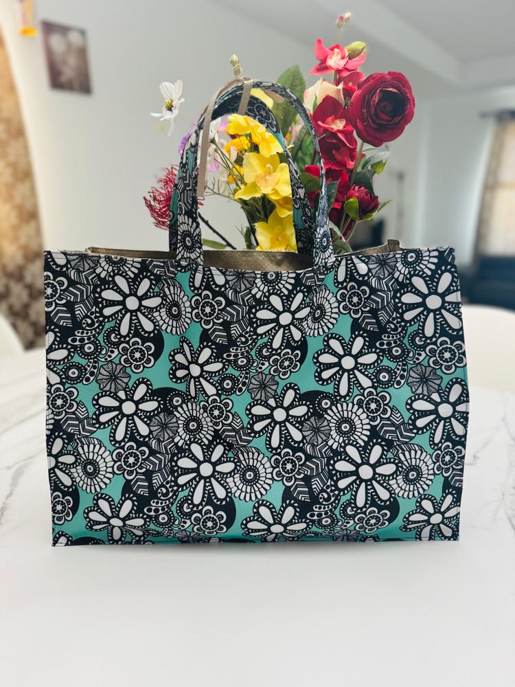 Ottertex® Waterproof Canvas - Daisy Print - Customer Photo From sudha