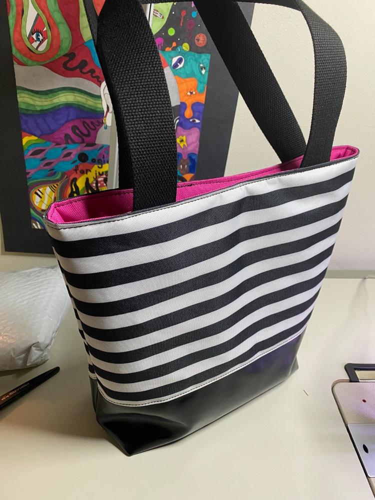 Ottertex® Waterproof Canvas - Slim Stripe Print - Customer Photo From Sara Rainwater