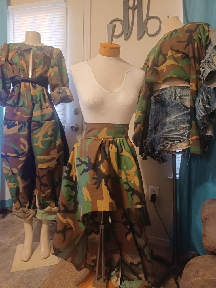 Camo Print Broadcloth - Customer Photo From Derrell White