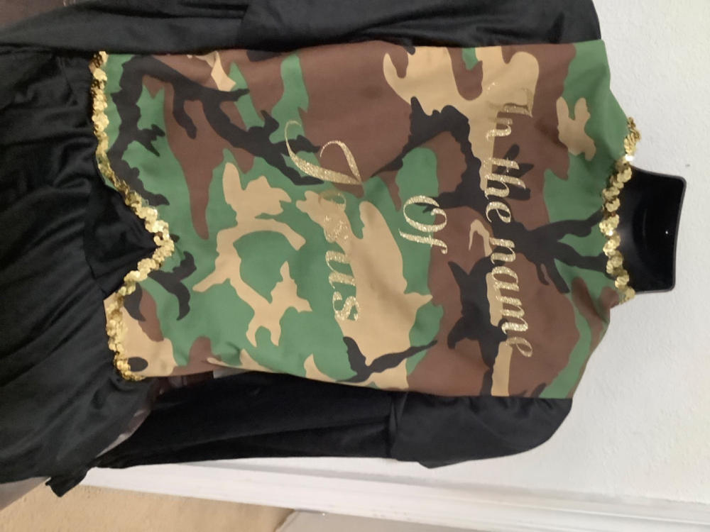 Camo Print Broadcloth - Customer Photo From Debra Branch