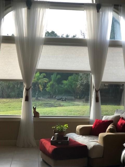 Sheer Voile Rod Pocket Curtains (All Colors Available) - White - Customer Photo From Elease Jones