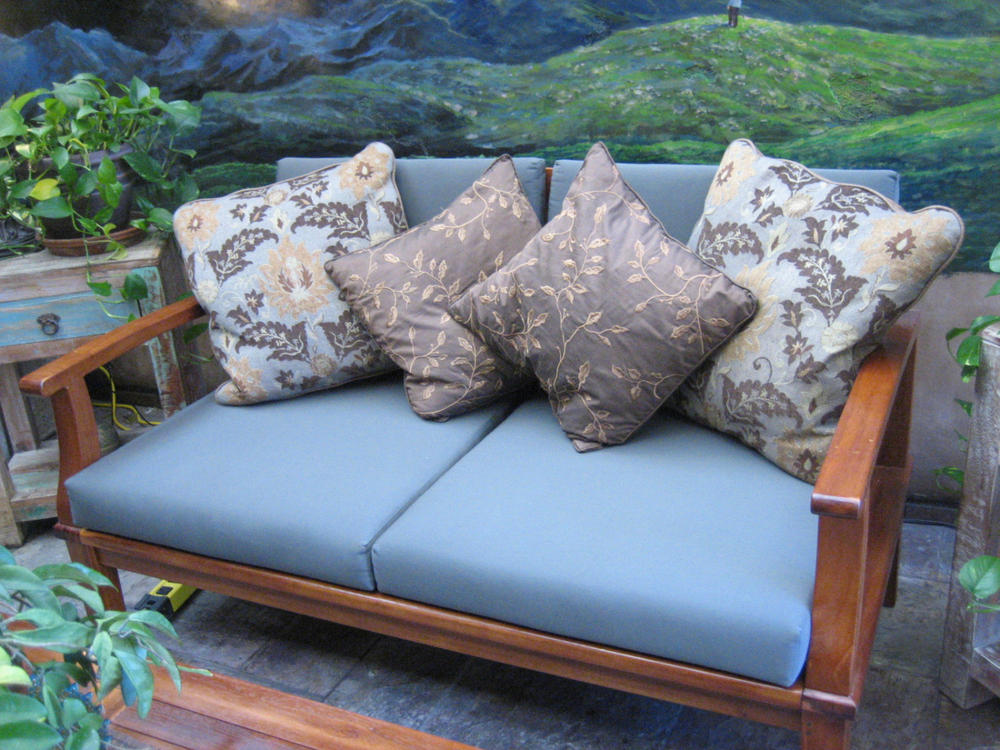 Ottertex® Upholstery Solution-Dyed Acrylic Canvas (Soft Finish) - Customer Photo From Havah Woodruff