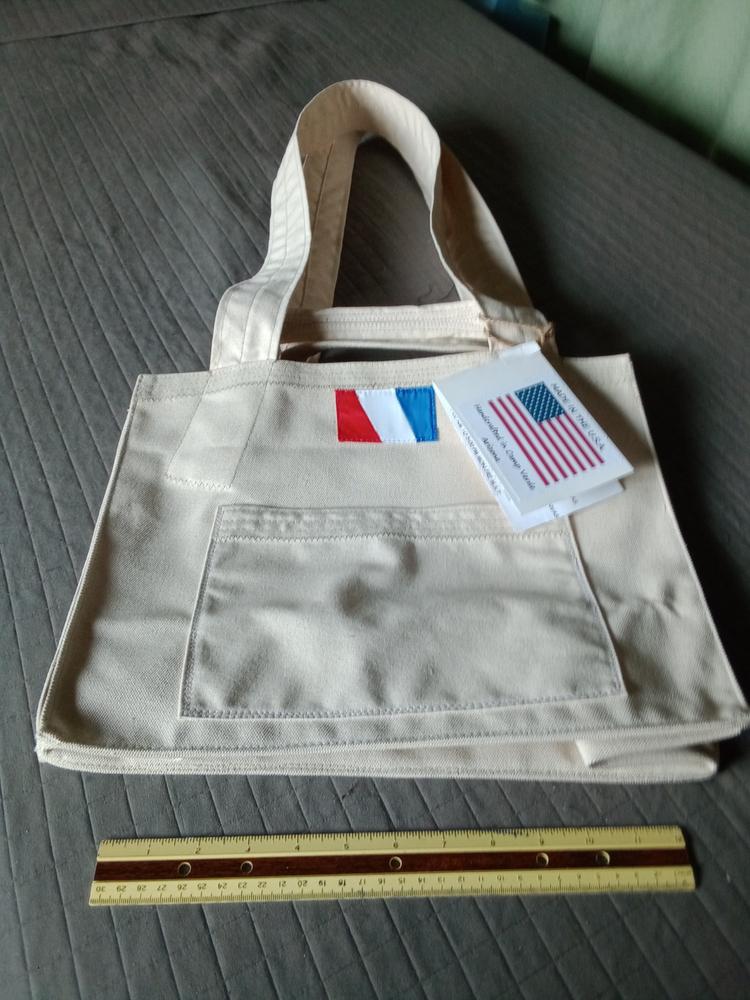 #12 Natural Cotton Duck Canvas (11.5 oz) - Customer Photo From Paul Gehlen