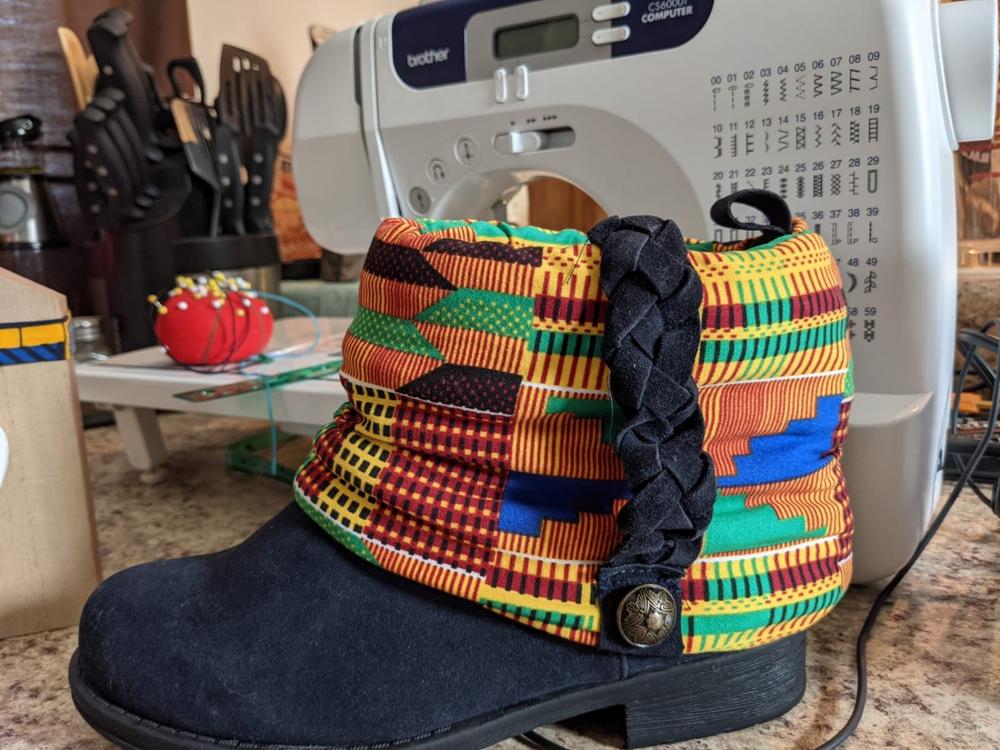 Kente African Print ITY (3-4) - Customer Photo From lyne timnou