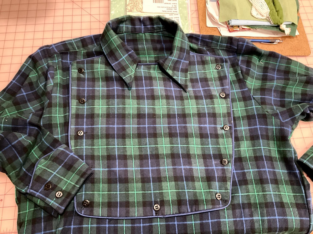 Robert Plaid Cotton Flannel - Customer Photo From Lauren Darby