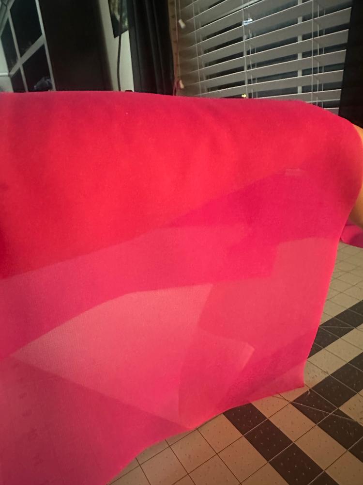 Polyester Chiffon (60 Inch) - Customer Photo From Lauren Keller