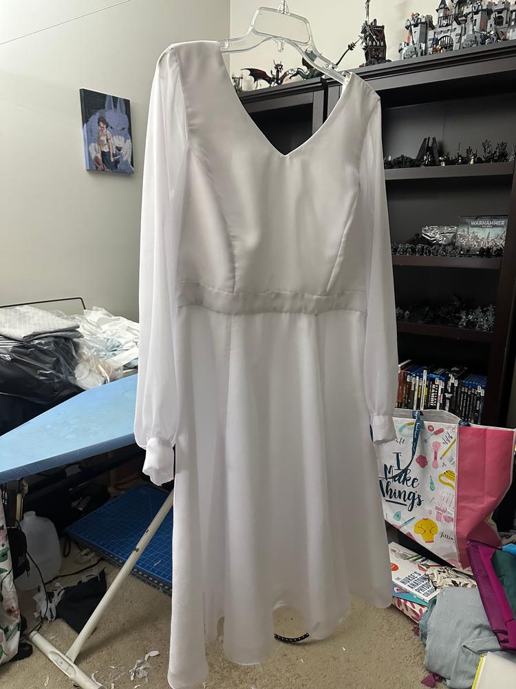 Polyester Chiffon (60 Inch) - Customer Photo From Lauren Keller