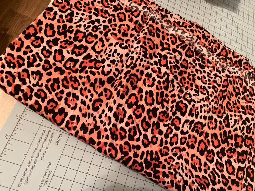 Forest Cheetah Jersey Knit