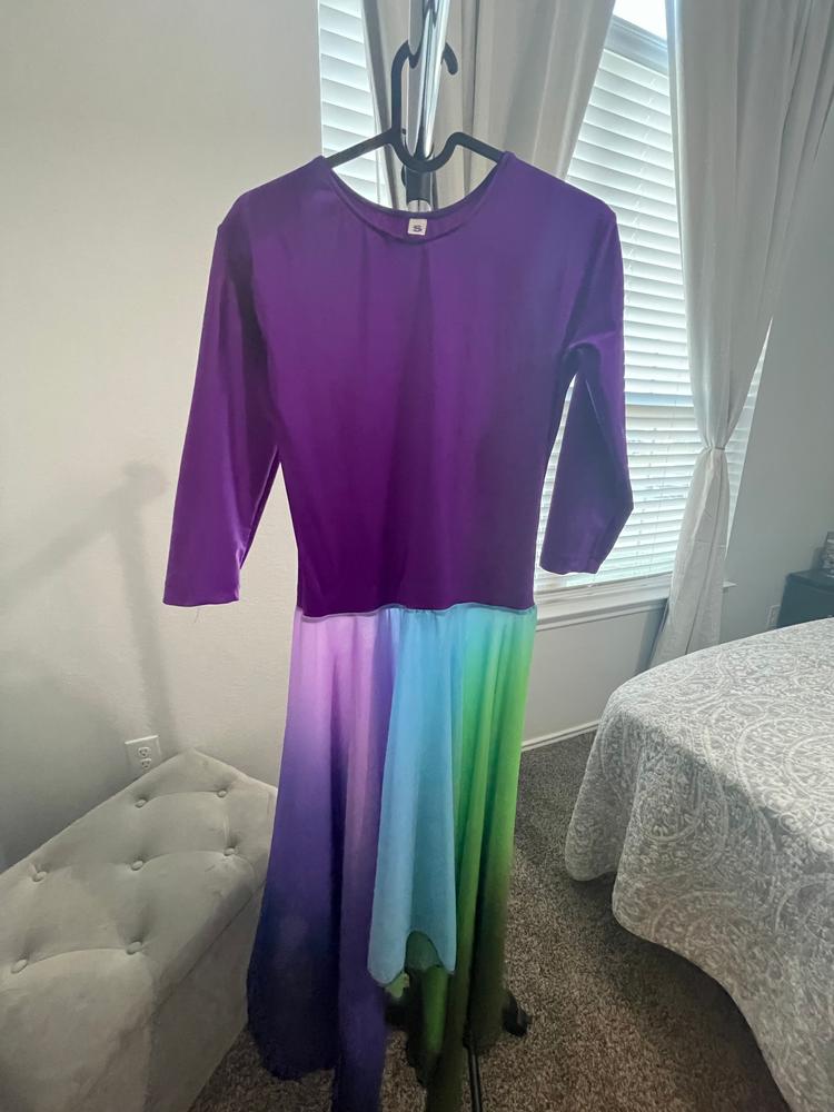 Chiffon Ombre Prints - Customer Photo From Alba