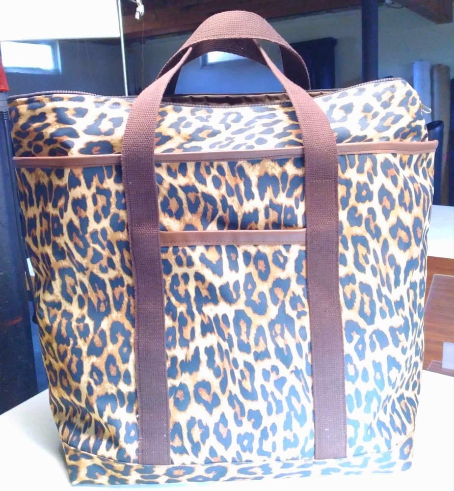 Ottertex® Waterproof Canvas - Leopard Print - Customer Photo From Theresa J Ben