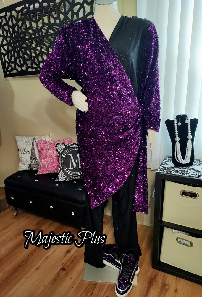 Glitter ITY Knit Jersey - Customer Photo From Empress Tia Lofton