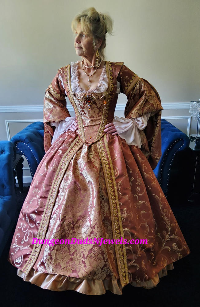 Victorian Damask Chenille Upholstery Brocade Jacquard - Customer Photo From DungeonDudsN Jewels