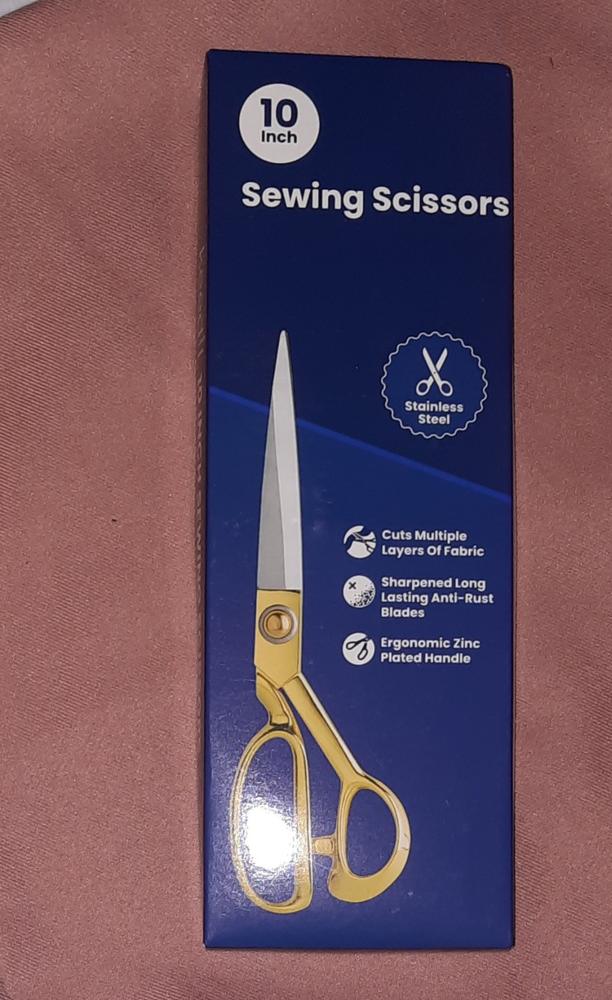 Keedil® Professional Tailor Scissors (10 Inch) - Customer Photo From Chiesoiro Okoro