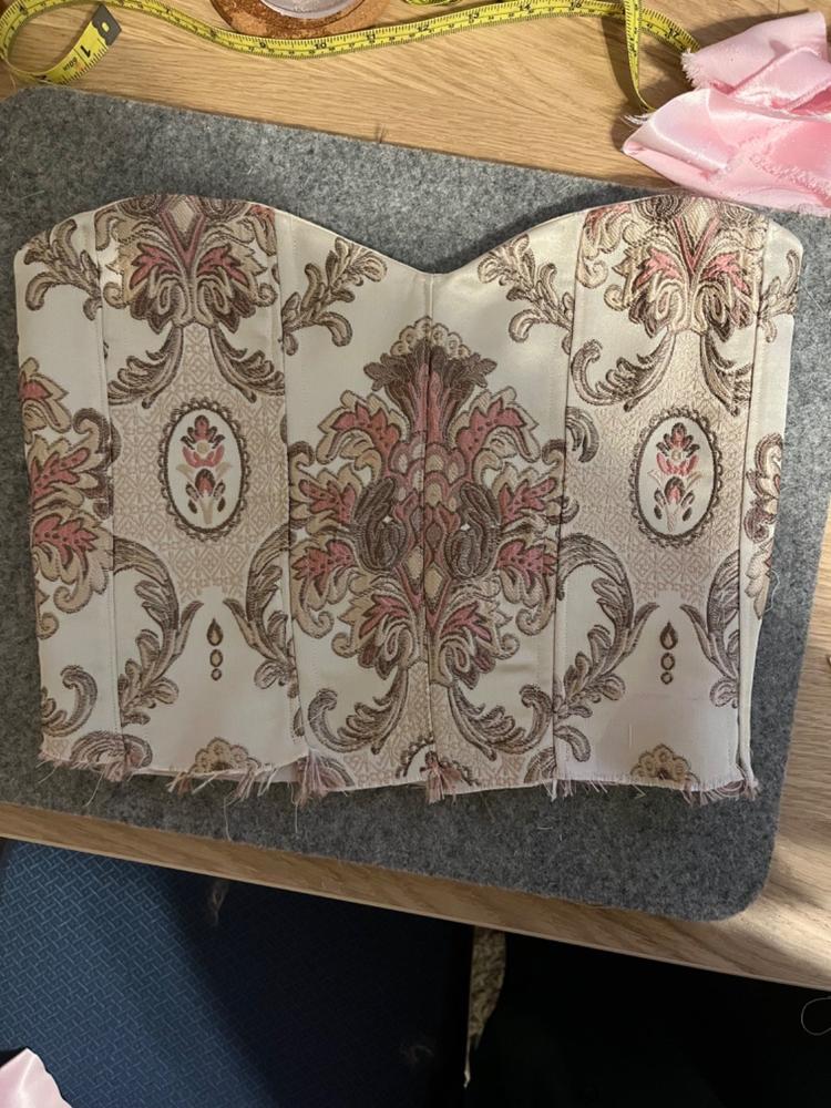 Chateau Damask Upholstery Jacquard - Customer Photo From Danica Turner