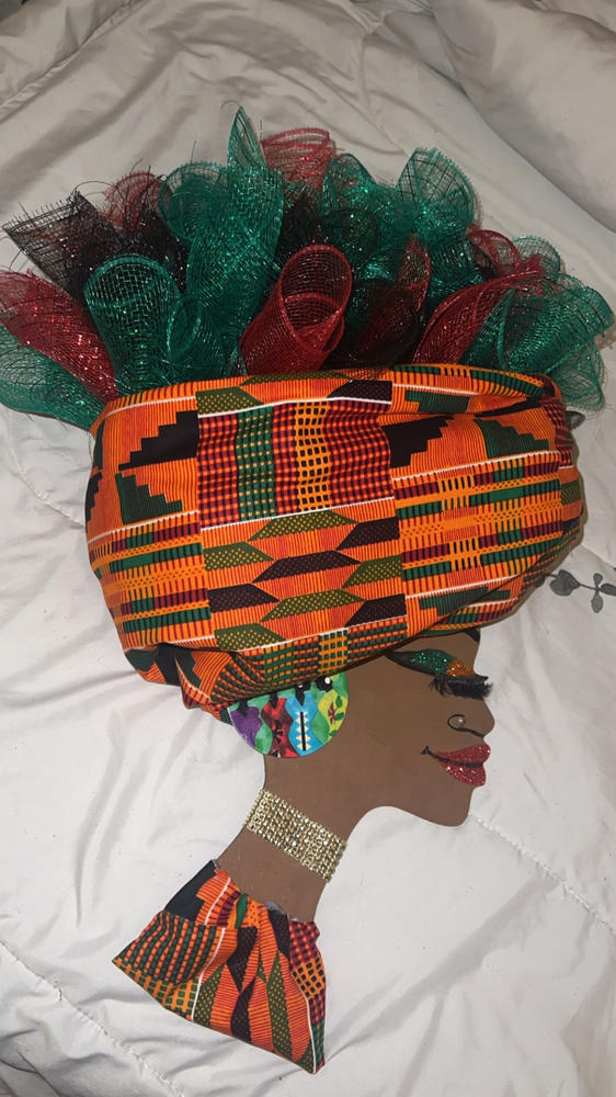 Kente African Print (19006-2) - Customer Photo From yolanda clark