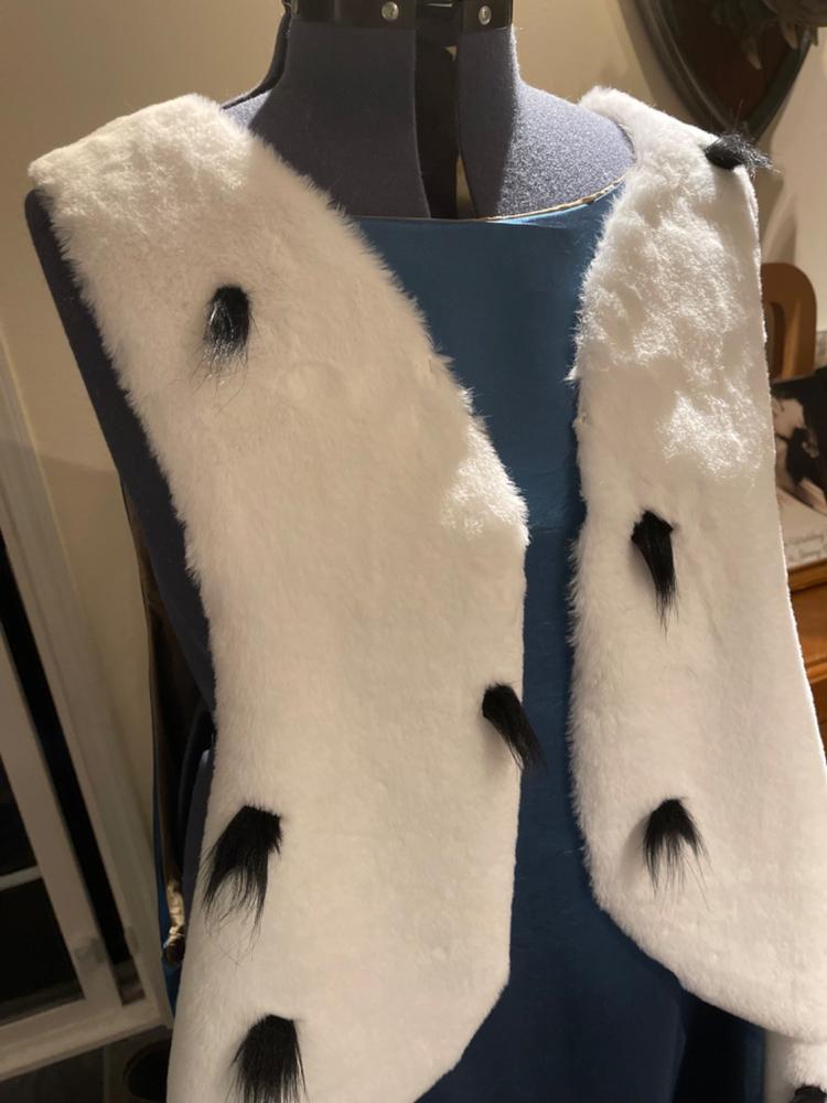 Rabbit Optic White Faux Fur - Customer Photo From Jennifer Outram