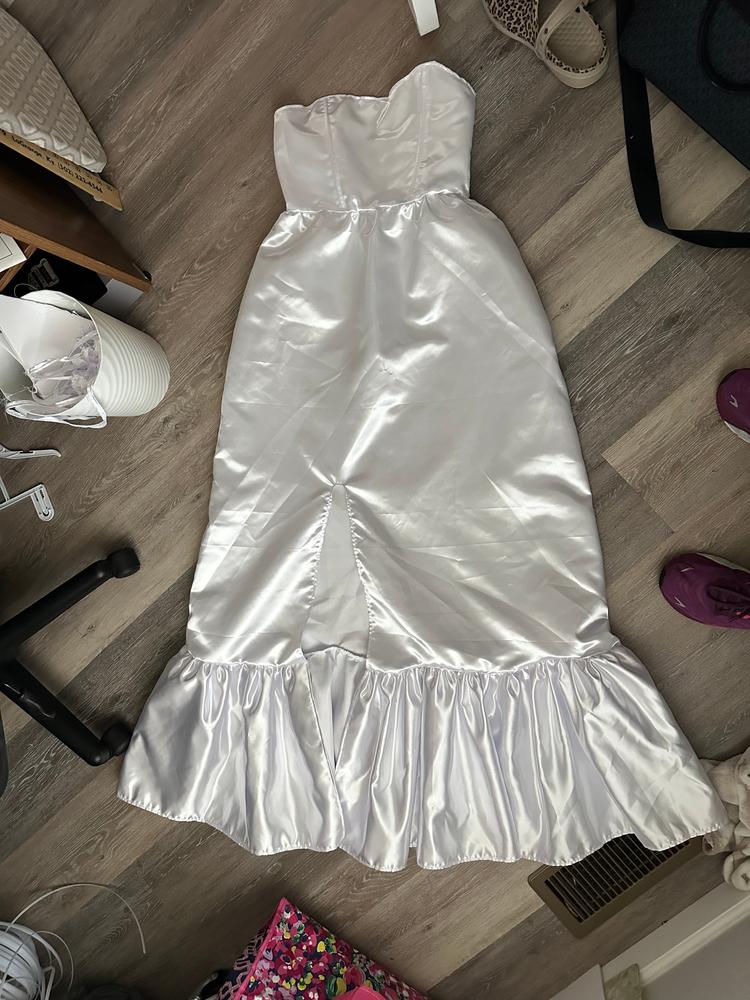 Bridal Satin - Customer Photo From Haley