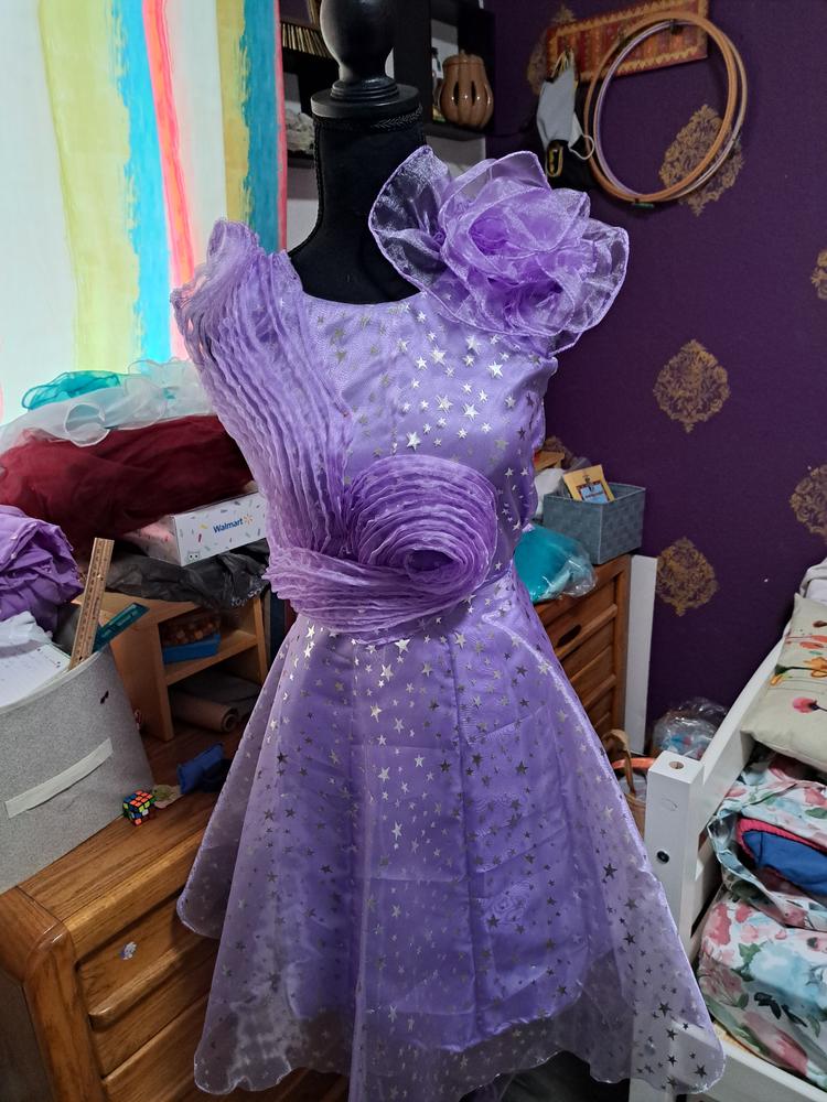 Crystal Organza Printed - Customer Photo From Kanchana