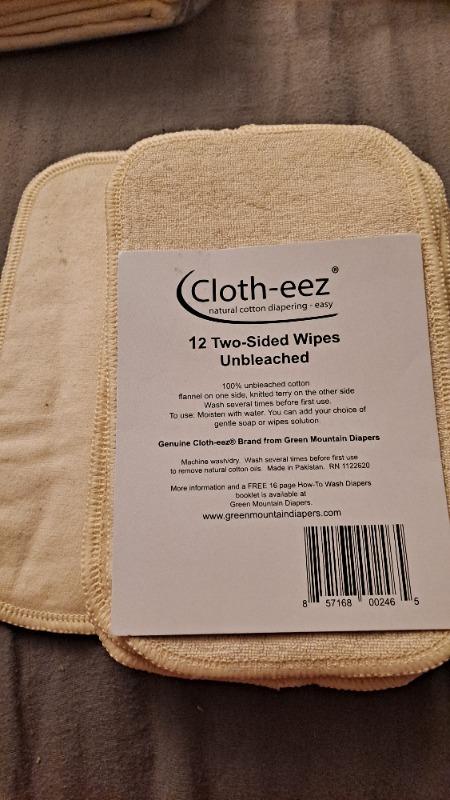 CLOTH WIPES: 12-Pack, White - Erin Chase Store