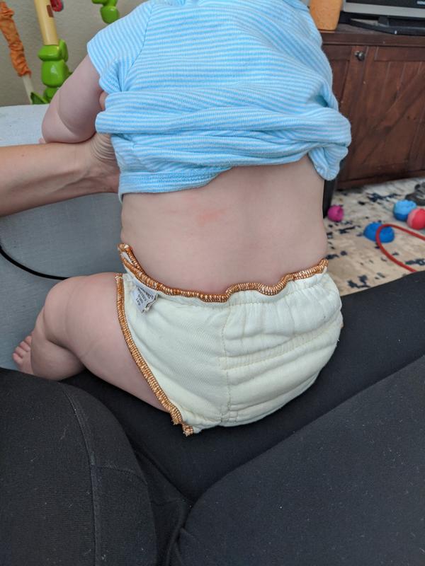 Clotheez Workhorse Fitted Diapers Organic Cotton No Closure