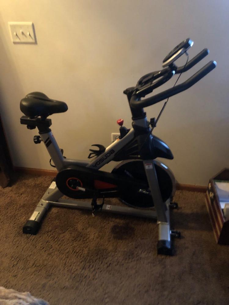 YOSUDA Indoor Stationary Cycling Bike YB001 - Customer Photo From Fleeta Pines