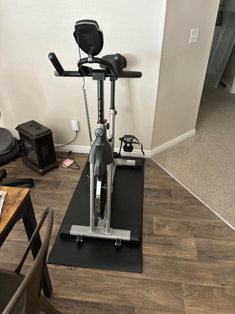YOSUDA YB001 Indoor Stationary Cycling Bike - Customer Photo From Mary Leonard