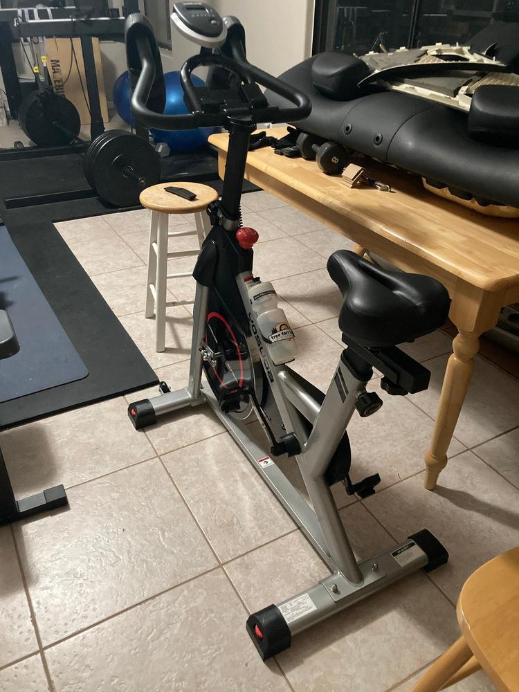 YOSUDA YB001R Magnetic Exercise Bike - Customer Photo From Mark Matwey