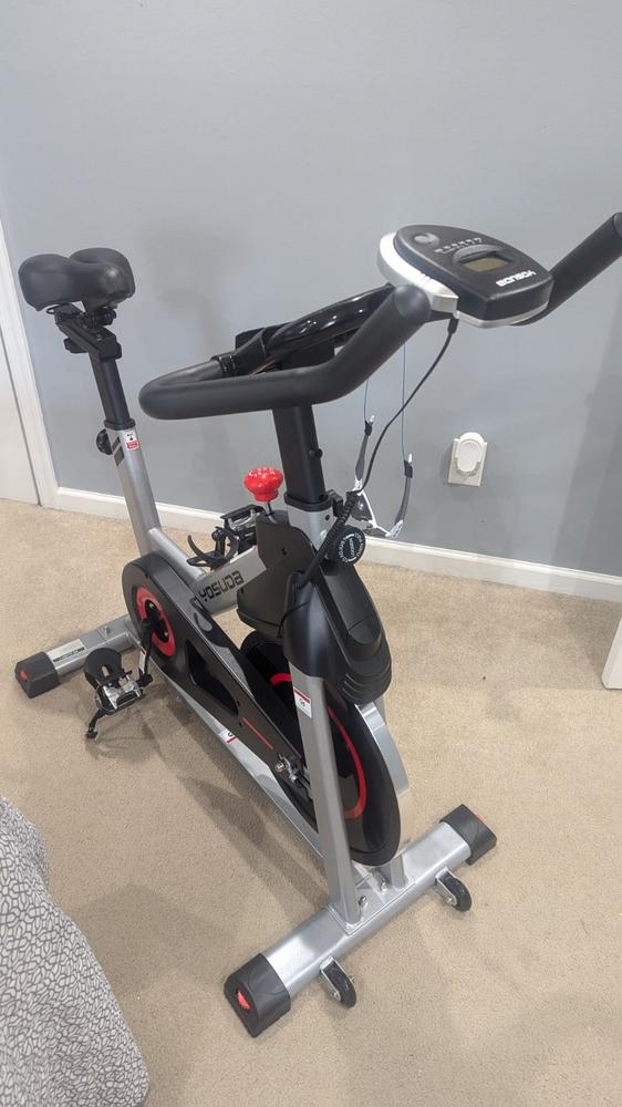 YOSUDA YB001R Magnetic Exercise Bike - Customer Photo From Robert Kustra