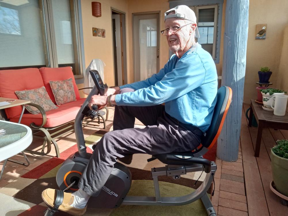 YOSUDA Recumbent Exercise Bike - Customer Photo From Nancy Norton