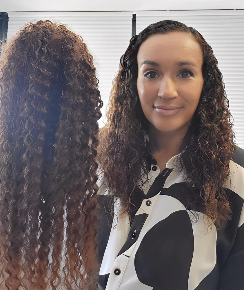 HeyCurls Ponytail - Customer Photo From Gabriëlla Faneyter-Mujica