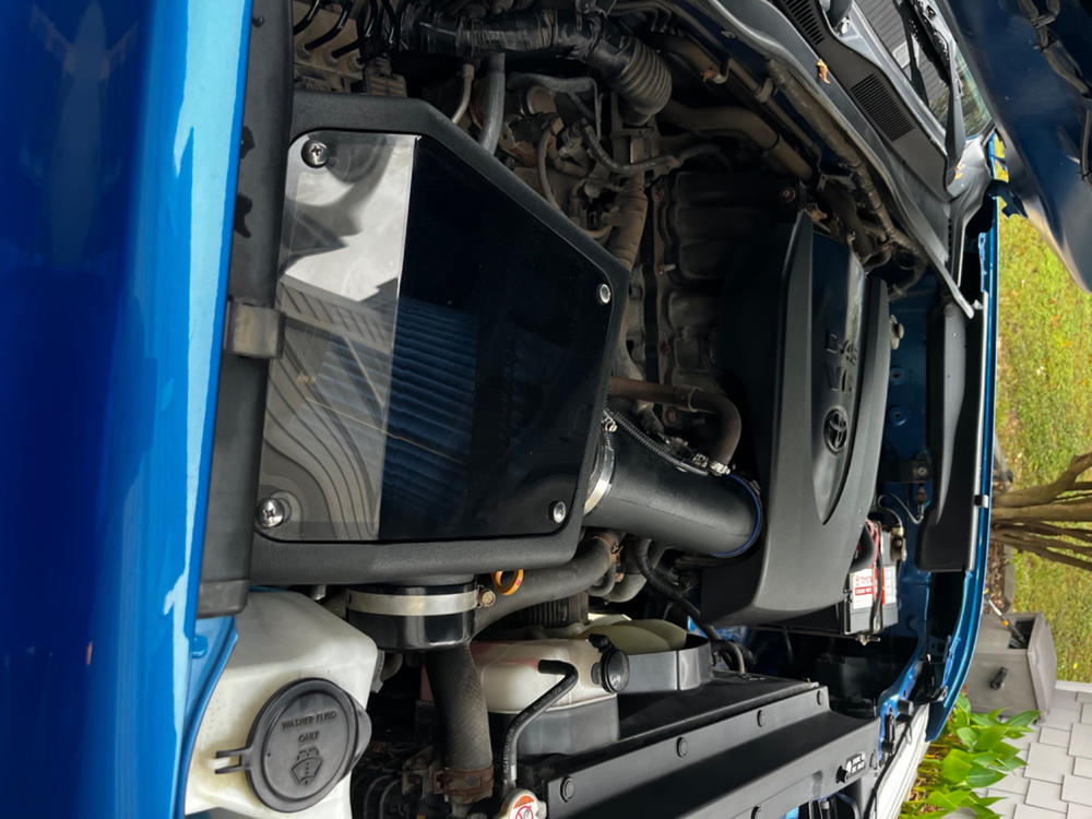 Closed Box Air Intake (18635) 2016-2022 Toyota Tacoma 3.5L V6 - Customer Photo From James Moses