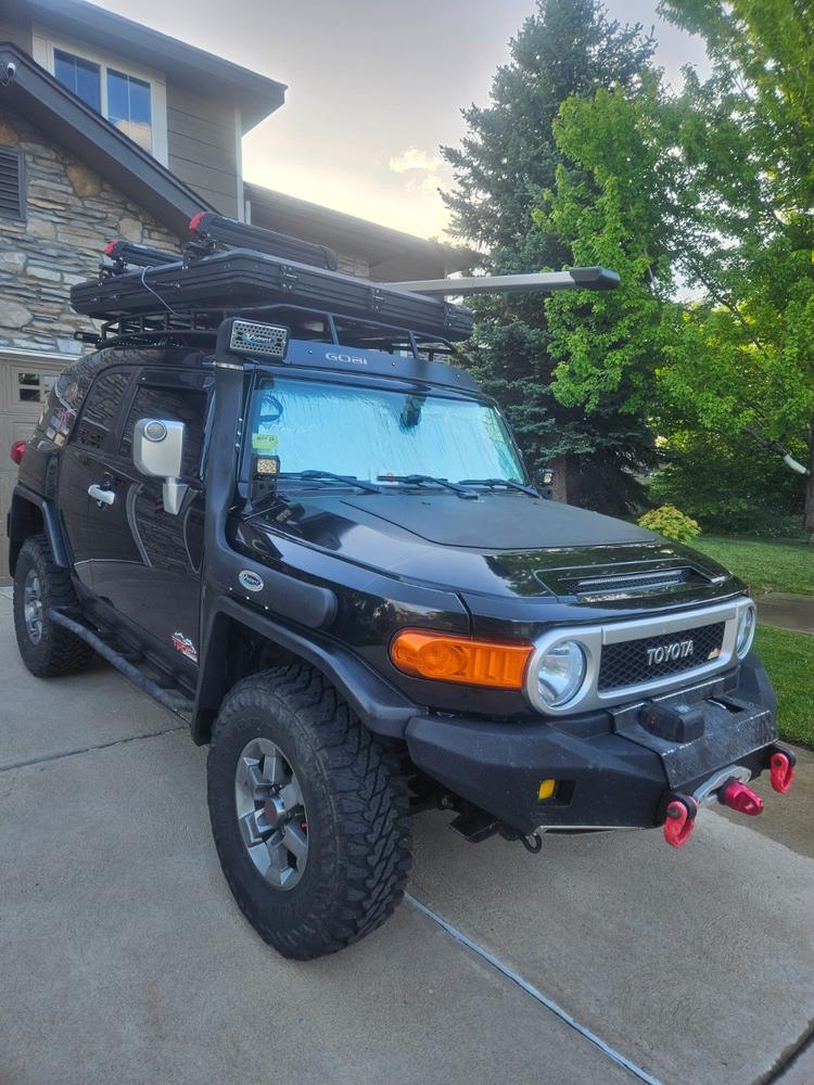 Closed Box with Snorkel (387401, 3874061) 2006-2009 Toyota FJ Cruiser 4.0L V6 - Customer Photo From Mitchell Steed