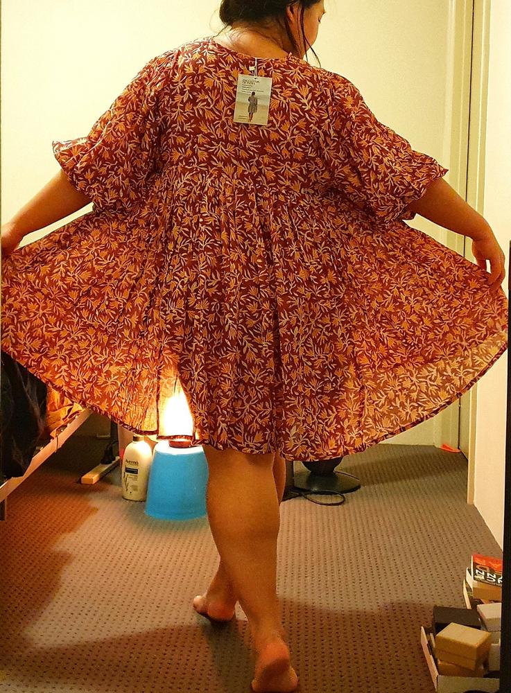 Kyra Mini Dress ~ Sumac - Customer Photo From Yenny Tang